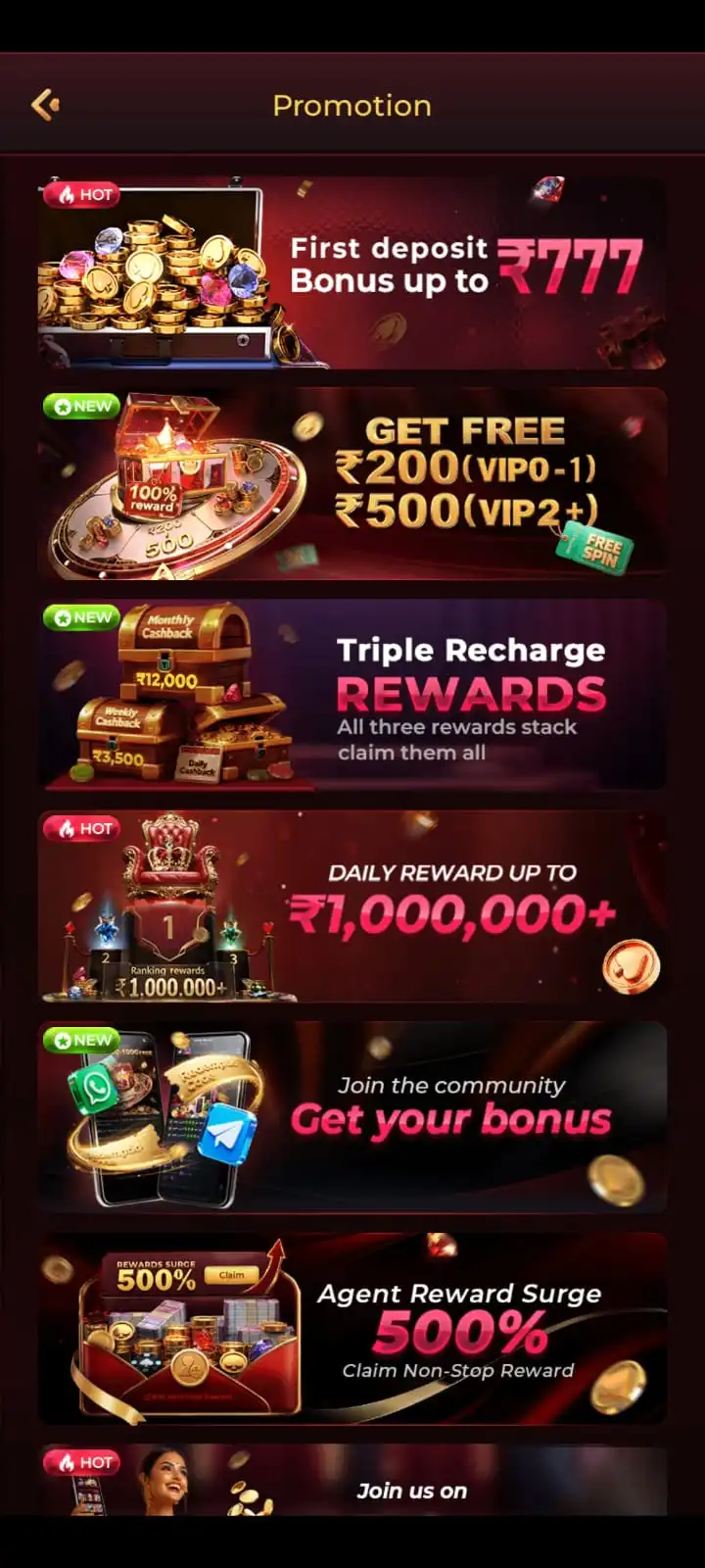 GEM7 Game bonuses rewards and popular games