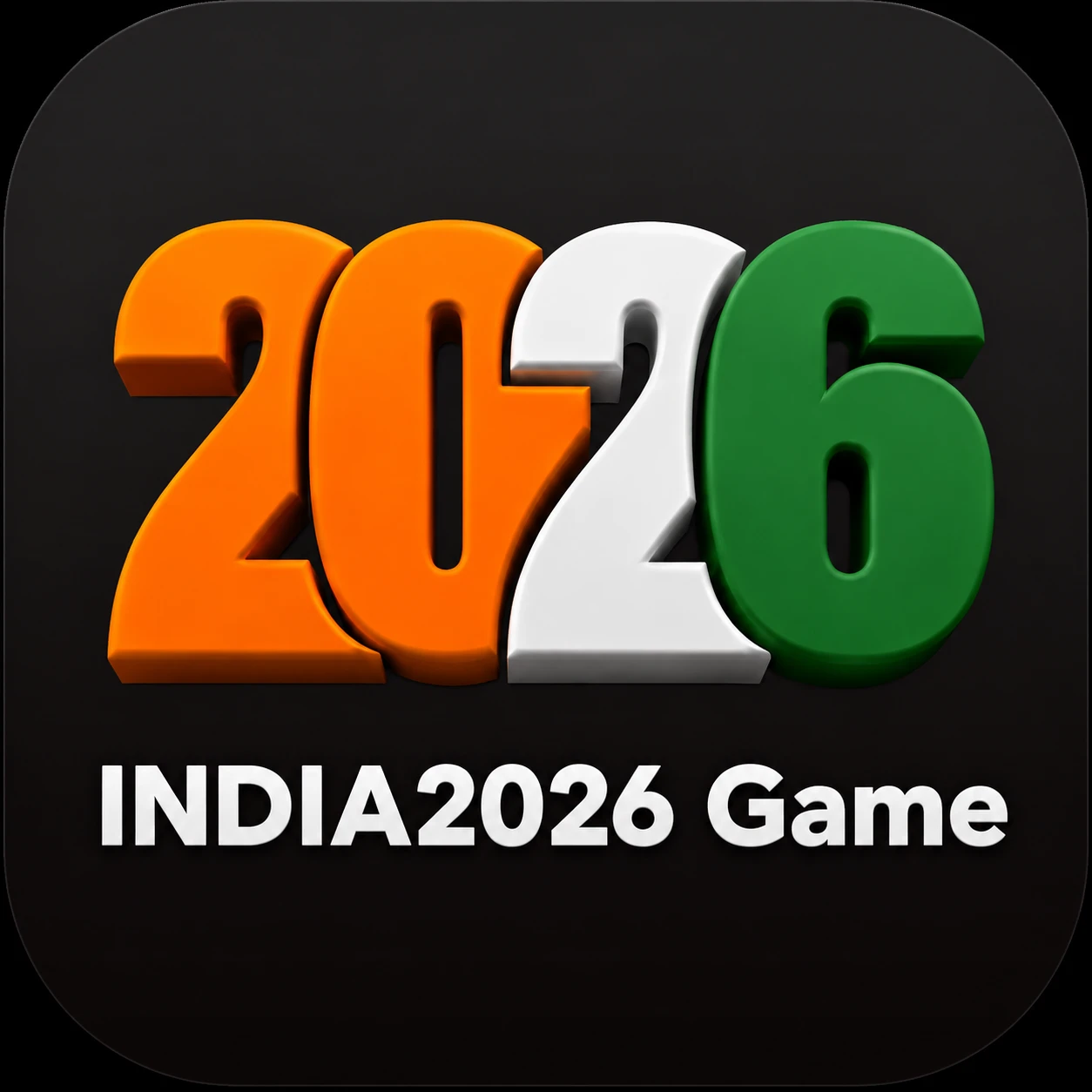 INDIA2026 Game logo
