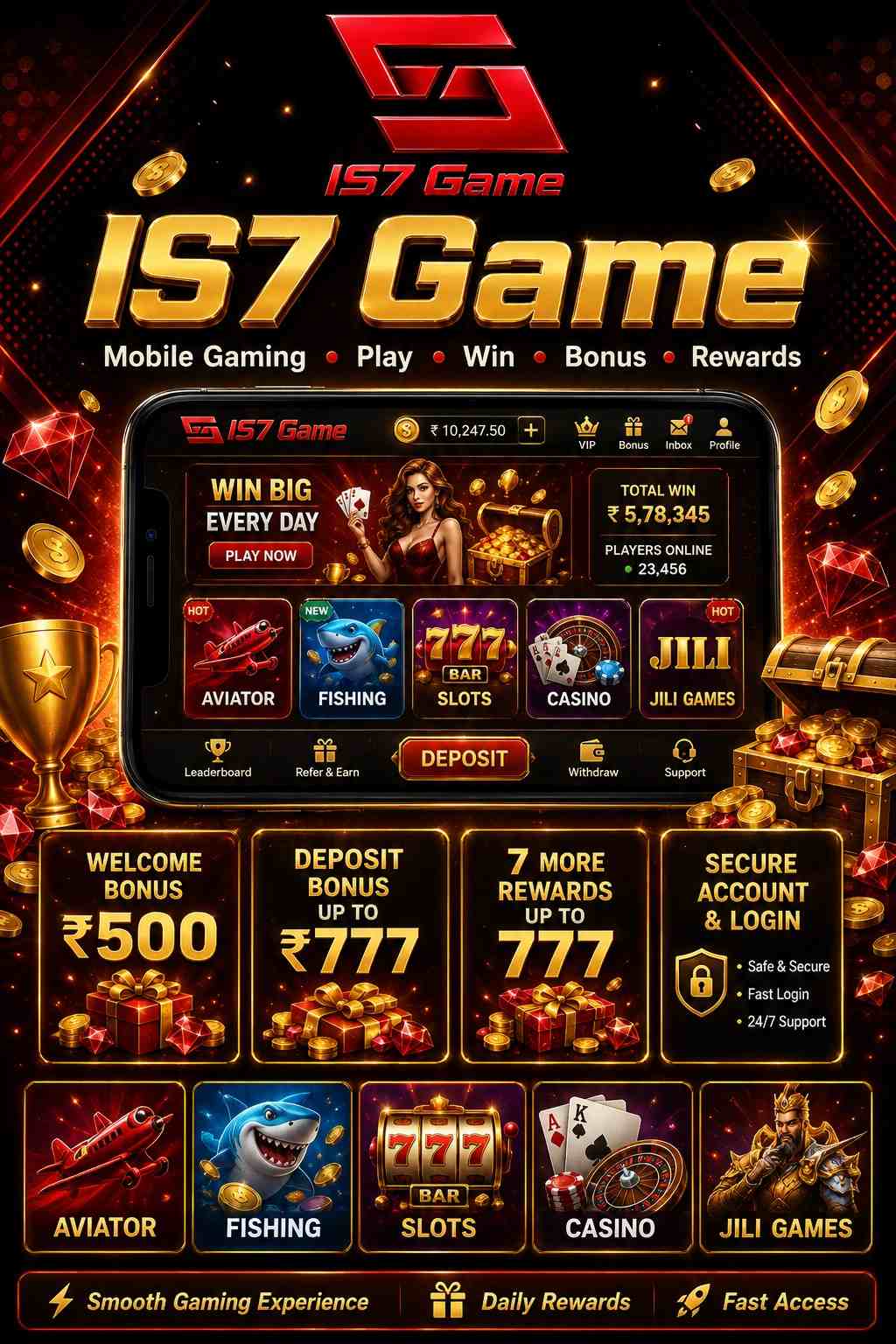 IS7 Game app screenshot 2