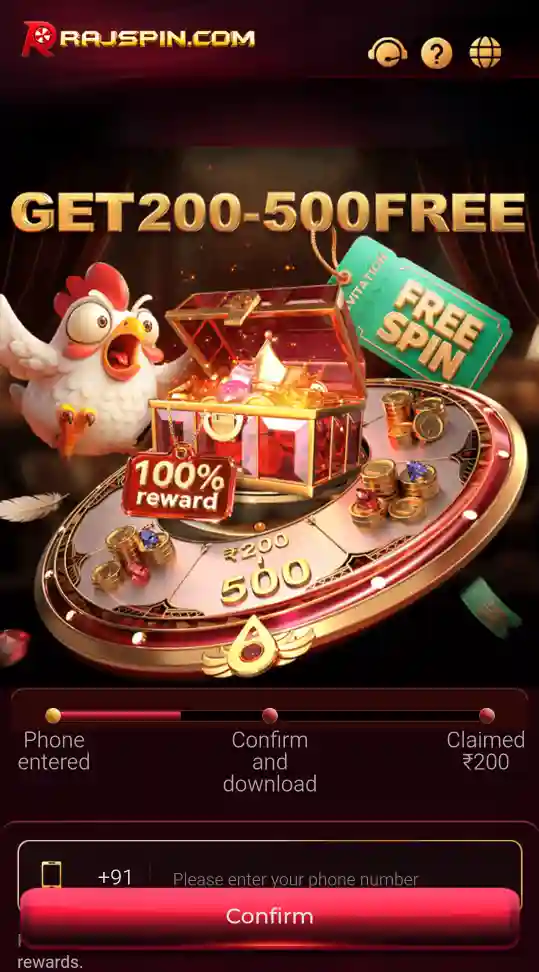RAJSPIN Game app screenshot 1