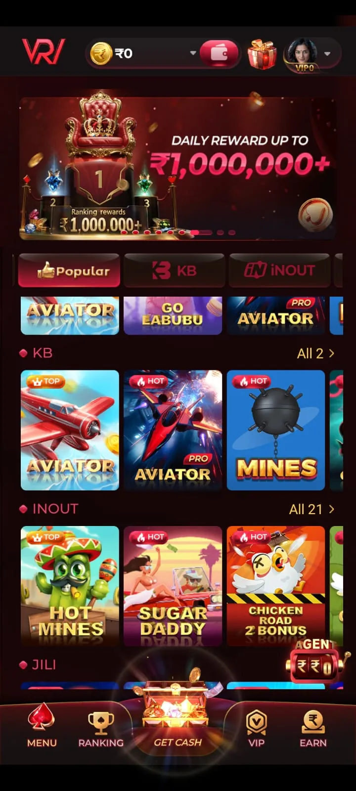 Rajwin Game app screenshot 2