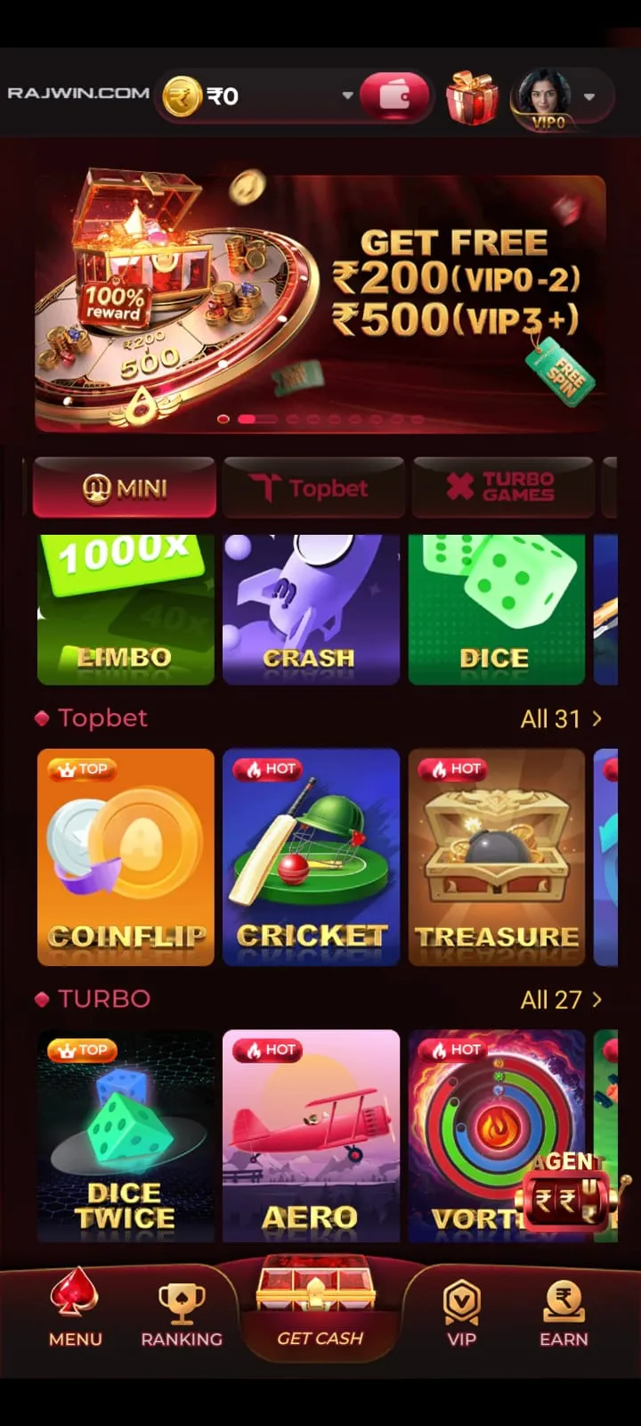 Rajwin Game app screenshot 3