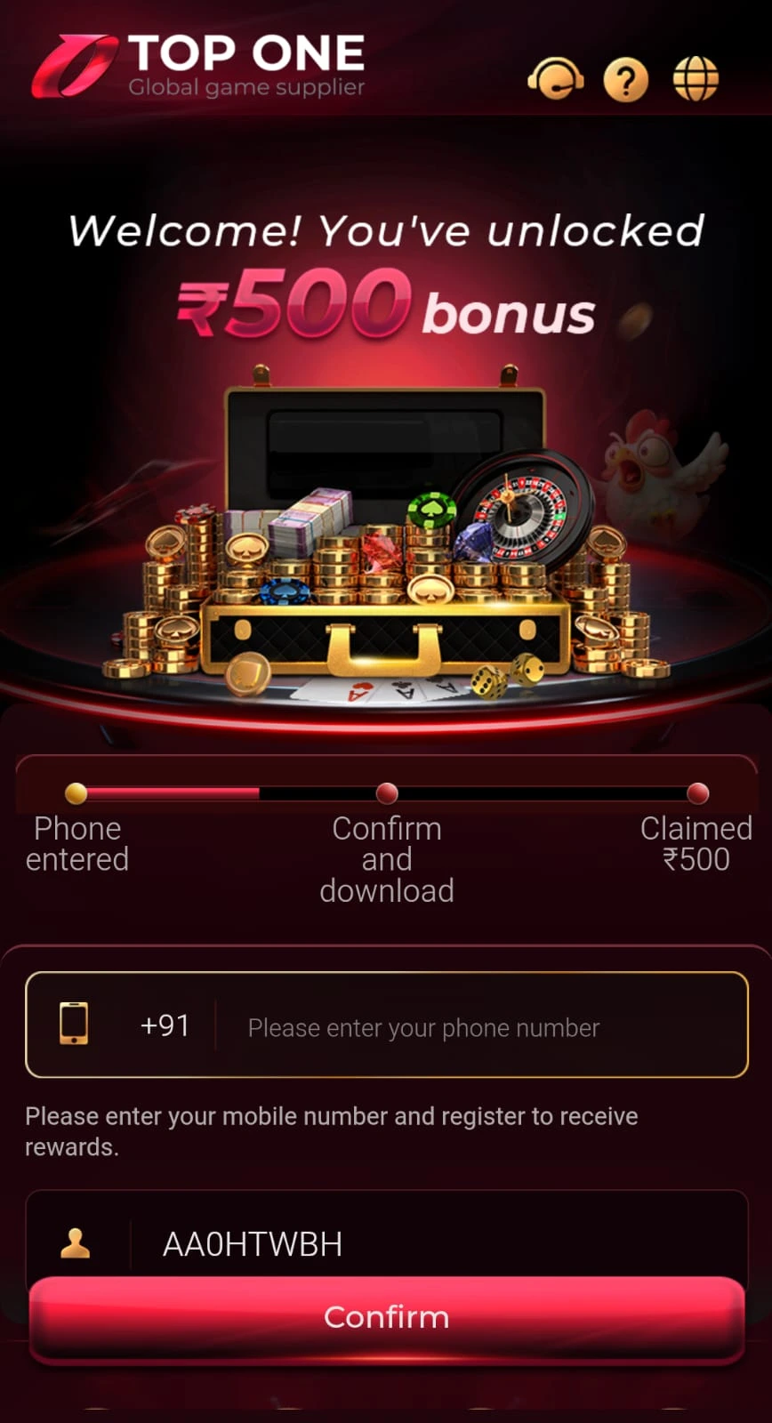 Topone Game app screenshot 1
